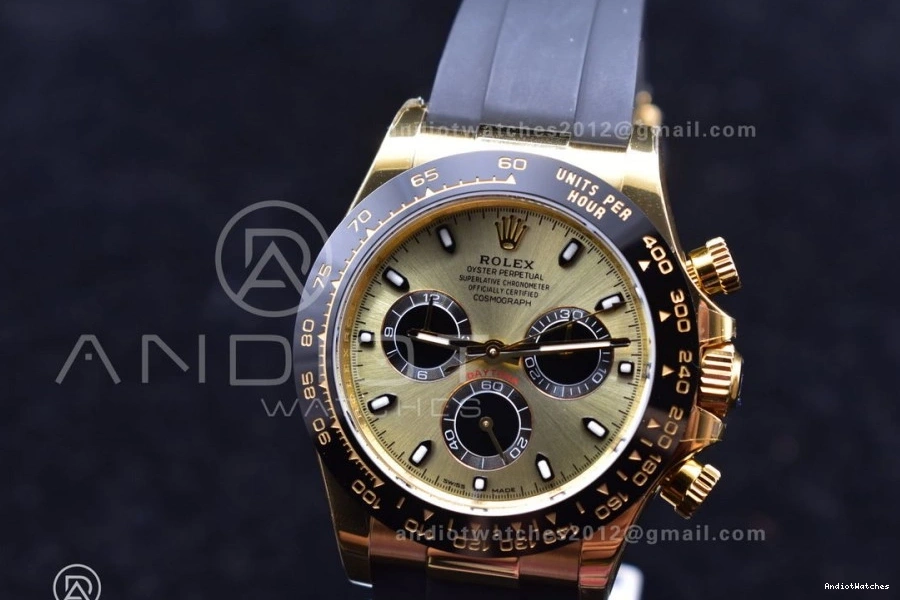 116518 SA4130 V AllSeason Diamonds 769 Dial Rubber Black Oysterflex Edition BTF On Best Strap 1:1 Daytona 0807